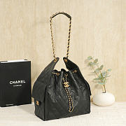 CHANEL | Chanel Medium 25 Hobo Bag Black Caviar In Black - 5