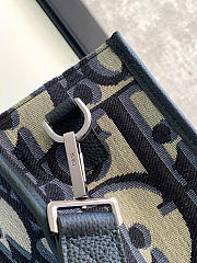 DIOR | East-West Tote Bag Oblique Jacquard  - 4