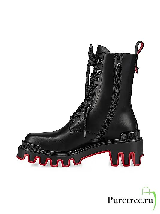 Christian Louboutin Dune Trott Alta Calf Leather Boots - 1