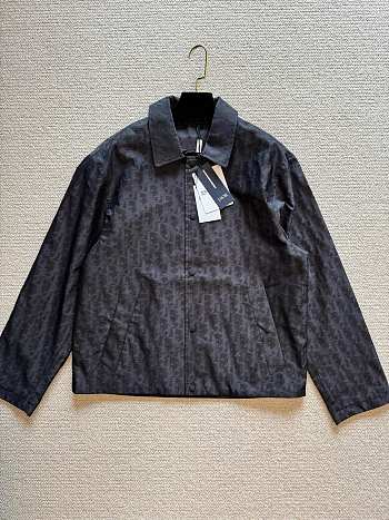 DIOR | Men's Monogram Lapel Jacket Black