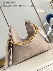 LOUIS VUITTON | Coussin Hobo MM Calf leather Galet - 1