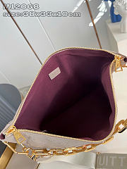 LOUIS VUITTON | Coussin Hobo MM Calf leather Galet - 3