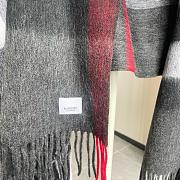 BURBERRY | Winter Plaid Cashmere Scarf With Tassel 02 - 3