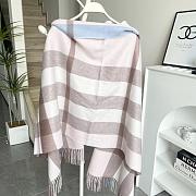 BURBERRY | Winter Plaid Cashmere Scarf With Tassel 03 - 6