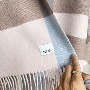 BURBERRY | Winter Plaid Cashmere Scarf With Tassel 03 - 4