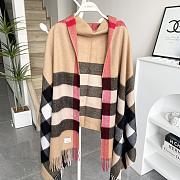 BURBERRY | Winter Plaid Cashmere Scarf With Tassel 04 - 6
