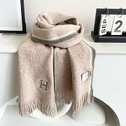 HERMES | cashmere scarf 01 - 6
