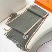 HERMES | cashmere scarf 02 - 5