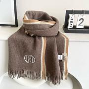 HERMES | cashmere scarf 03 - 5