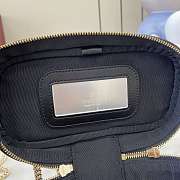 GUCCI | GG Marmont mini vanity bag Black matelassé chevron leather - 3