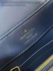 LOUIS VUITTON | Mini Capucines Taurillon Dark Blue Clover Chain - 6
