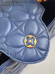LOUIS VUITTON | Capucines BB dark blue four-leaf clover chain - 5