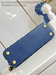 LOUIS VUITTON | Capucines BB dark blue four-leaf clover chain - 2