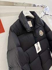 MONCLER | CITALA Short Down Jacket with Nylon Lining and Stand-Collar Quilted In Black - 5
