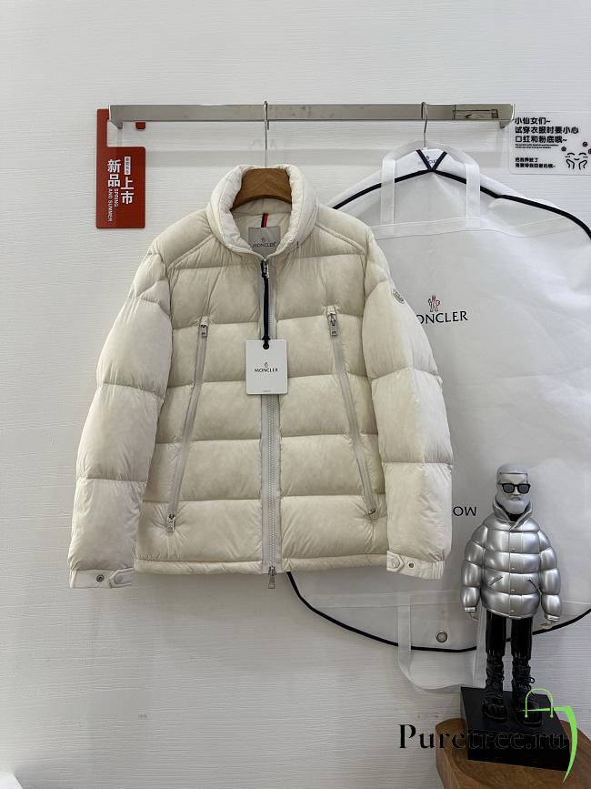 MONCLER | iconic jacket in white - 1