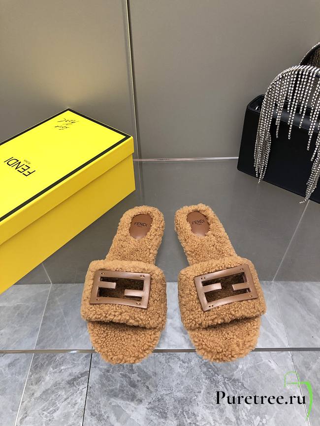 FENDI | Lady Wool Slippers 07 - 1