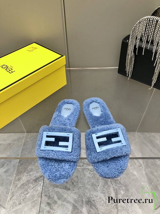 FENDI | Lady Wool Slippers 08 - 1