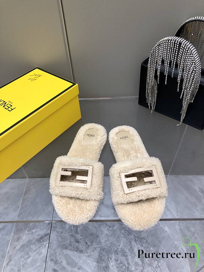 FENDI | Lady Wool Slippers 09 - 1