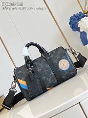 LOUIS VUTTON | Keepall 25 Monogram Eclipse  - 1