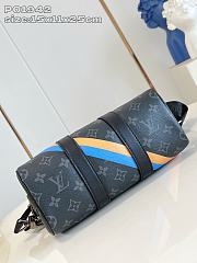 LOUIS VUTTON | Keepall 25 Monogram Eclipse  - 5