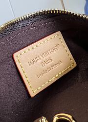 LOUIS VUTTON | Cosmetic Lipstick Pouch Brown Monogram canvas - 5