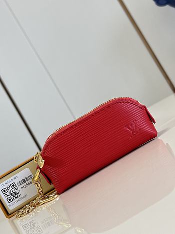 LOUIS VUTTON | Cosmetic Lipstick Pouch In Red