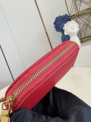 LOUIS VUTTON | Cosmetic Lipstick Pouch In Red - 6