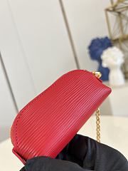 LOUIS VUTTON | Cosmetic Lipstick Pouch In Red - 5