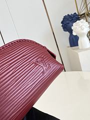LOUIS VUTTON | Cosmetic Lipstick Pouch In Dark Red - 2