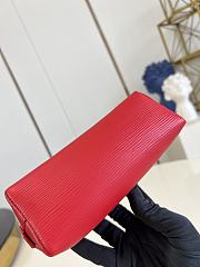 LOUIS VUITTON | Cosmetic Pouch PM Rouge Louis - 2