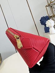 LOUIS VUITTON | Cosmetic Pouch PM Rouge Louis - 3