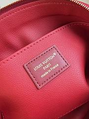 LOUIS VUITTON | Cosmetic Pouch MM Dark Red - 5