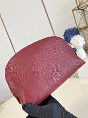 LOUIS VUITTON | Cosmetic Pouch MM Dark Red - 3