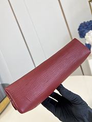 LOUIS VUITTON | Cosmetic Pouch MM Dark Red - 2