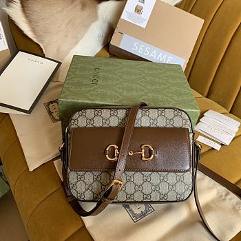 GUCCI | Gucci 1955 Horsebit Shoulder Bag In Brown