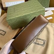 GUCCI | Gucci 1955 Horsebit Shoulder Bag In Brown - 5