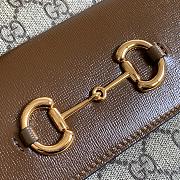 GUCCI | Gucci 1955 Horsebit Shoulder Bag In Brown - 2