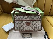 GUCCI |  Mini Bag With Interlocking G Brown - 1
