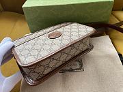 GUCCI |  Mini Bag With Interlocking G Brown - 3