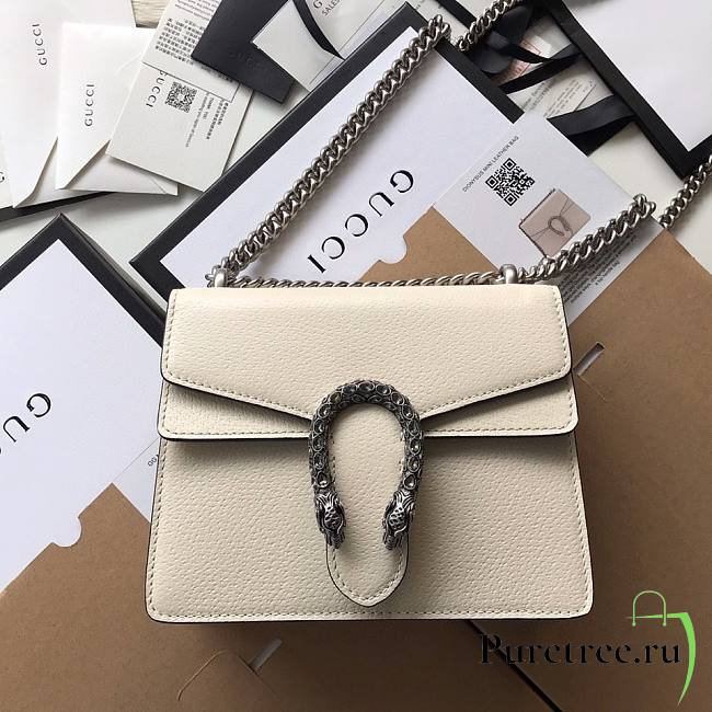GUCCI | Dionysus Mini 20 In White - 1
