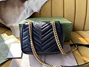 GUCCI | GG Marmont Mini Shoulder Bag Black - 4