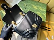 GUCCI | GG Marmont Mini Shoulder Bag Black - 3