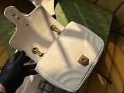 GUCCI | GG Marmont Mini Shoulder Bag White - 6
