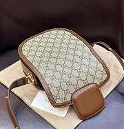 GUCCI | Mini Horsebit 1955 Shoulder Bag Brown  - 2