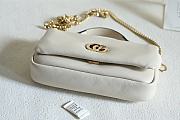 GUCCI | GG Milano small top handle bag In White - 3