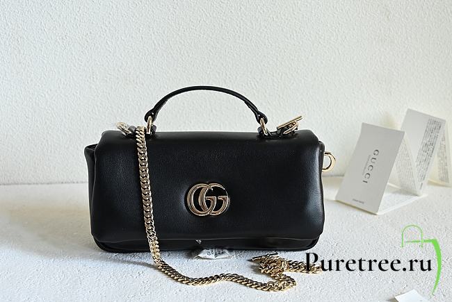 GUCCI | GG Milano small top handle bag In Black - 1