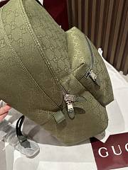 GUCCI | GG canvas medium backpack in green - 2