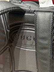 GUCCI | GG jumbo medium backpack in black GG leather - 5