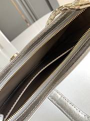 BVLGARI | Silver Calf leather Serpenti Baia Shoulder Bag - 5