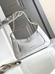 BVLGARI | Silver Calf leather Serpenti Baia Shoulder Bag - 3